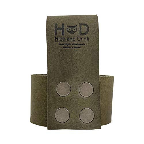 IQ Labs Leather Hammer/Hatchet Belt Loop Holder - Handcrafted Tool Holster With Riveted Design
