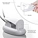 Book Reading Light,iForaa 8 Led Gooseneck Clip on Rechargeable Music Stand LED lamp with 2 Adjustable Arms for Bed Desk Table BBQ Grilling Travel, Flexible Eye Care Dimmable Clip Light-White