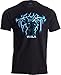 Nikola Tesla, Mad Scientist | Unisex Science Engineering Geek Humor T-Shirt (Adult, Large) Black