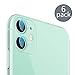 Casetego Compatible with iPhone 11 Camera Lens Protector, [6 Pack] Thin Transparent Clear Camera Tempered High Definition Camera Lens Protector for Apple iPhone 11 6.1 inch,Clear