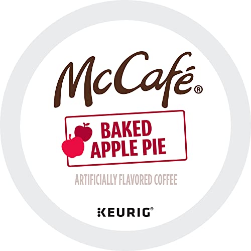 MCCAFE BAKED APPLE PIE COFFEE, KEURIG SINGLE SERVE K-CUP PODS, 60 COUNT, (6 PACKS OF 10)