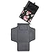 Srotek Portable Baby Changing Pad Lightweight Floral Diaper Clutch with Strap for Mom,Peony