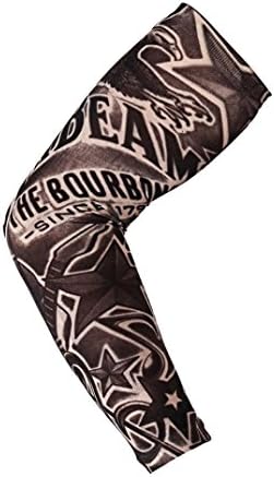 HANYI Nylon Elastic Tattoo Arm Stockings, Fashion Temporary Tattoo Sleeve Designs Body Arm Stockings Tatoo Cool (I)