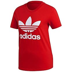 adidas Originals Women's Trefoil T-Shirt, Lush