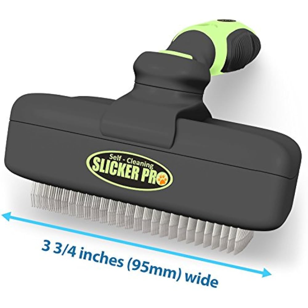 Pro Quality Self Cleaning Slicker Brush Dogs And Cats Easy To Pet