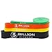 5BILLION Pull Up Bands, Exercise Resistance Bands - Mobility & Stretch Band - Powerlifting Bands, Perfect for Weight Lifting, Strength Training, Powerlifting - Set of 4