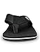 Norocos Mens Sandals Light Weight Shock Proof Slippers Flip Flops,Black,11 DM US