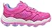 Skechers Kids Girls' Skech-Air Stardust Running Shoe, Periwinkle Neon Pink, 8 M US Toddler