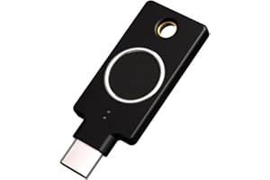 Yubico - YubiKey Bio C (FIDO Edition) - Basic Compatibility - Multi-Factor authentication (MFA) Security Key and passkey, Connect via USB-C, Biometric, FIDO Certified - Protect Your Online Accounts