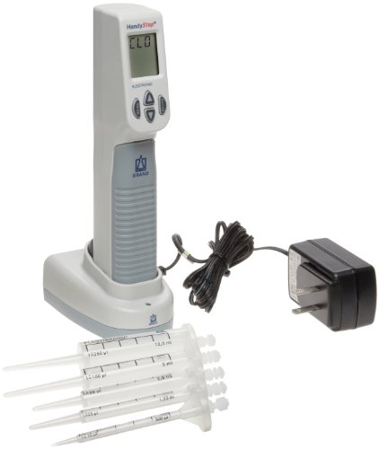 BrandTech 705012 HandyStep Electronic Repeating Pipette, 110V