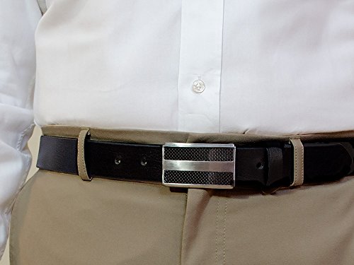 Nickel Free Titanium-Carbon Fiber Belt, Black 36"