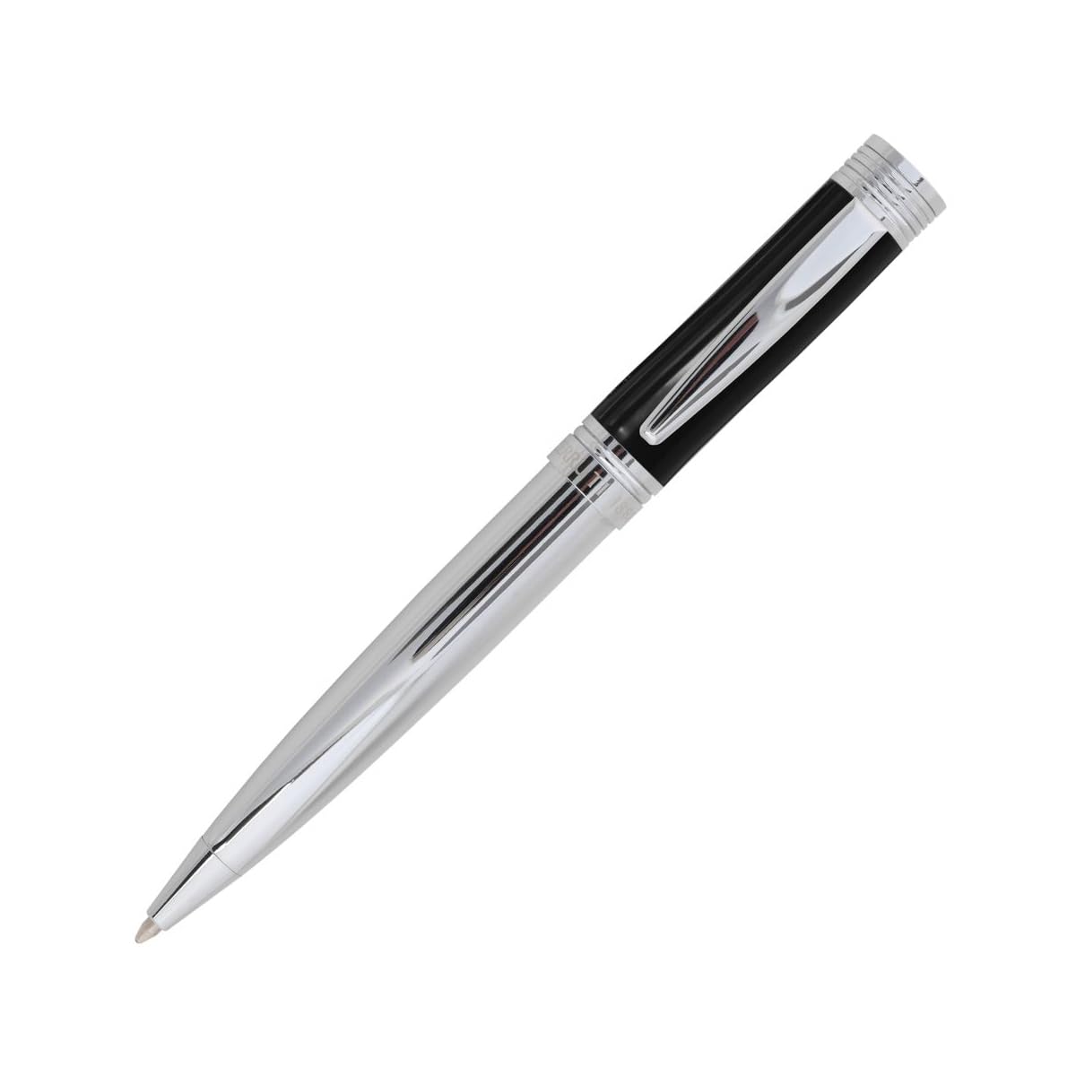 Cerruti 1881 NS5554 Ballpoint Pen Zoom Silver/Black