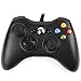 SZJJX Precision Wired USB Pad Joystick Joypad Game Controller for MICROSOFT Xbox 360 and Windows 2000/ME/XP/Vista/7/8 (Black)
