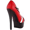 SHOW-STORY-Women-Red-Black-White-Cross-Over-Strappy-Platform-Stiletto-Heel-Dress-PumpsLF80867