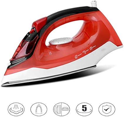 Steam iron Plancha de Vapor 1800W, Cuatro Colores para Elegir,Red ...