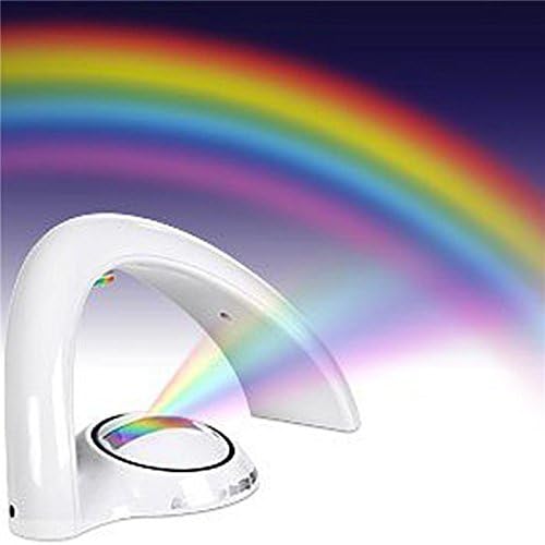 XMbest Lucky LED Rainbow Projector Light Night Lamp for Bedroom Gift for Lovers and Children