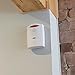 Ideal Security Motion Sensor with Door Alarm, White