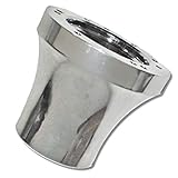 Buggies Unlimited Club Car DS 5/6 Hole Golf Cart Chrome Steering Wheel Adapter