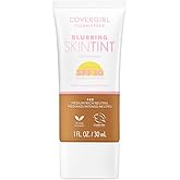 COVERGIRL Clean Fresh Blurring Skin Tint with SPF 30, 440 Medium/Rich Neutral, Liquid Foundation, Soft Matte Finish, Smooths, Brightens, Blurs Pores, Mineral Sunscreen, Vegan Formula