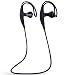 Ecandy Bluetooth 4.0 Earphone Portable Wireless Stereo Sports Bluetooth Headphones w/Microphone for iPhone, iPad,HTC, Samsung Galaxy ,LG ,Tablets and other Bluetooth Devices,Black