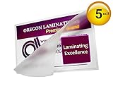 Qty 500 Small Index Card 3 x 5 Laminating Sleeves Hot Laminator Pouches 5 Mil