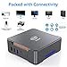 Mini PC, Intel Celeron J3455 Processor(up to 2.3GHz) Windows 10(64-bit) Mini Desktop Computer with HDMI/VGA Port,8GB DDR3/120GB eMMC,Gigabit Ethernet,Dual Band Wi-Fi,Bluetooth 4.2,4K HDthumb 3