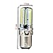 LJY 2Pcs Pack Ba15d 4W Dimmable 80-LED Daylight White Light Bulbs, 6000-6500K, 300-320LM, 110V AC