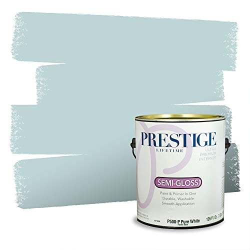 PRESTIGE Paints Interior Paint and Primer In One, 1-Gallon, Semi-Gloss, Compara…