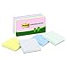 Post-it Greener Notes, 3x3 in, 12 Pads, America's #1 Favorite Sticky Notes, Sweet Sprinkles, Pastel Colors (Pink, Blue, Mint, Yellow), Clean Removal, 100% Recycled Material (654-RP-A)