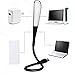 USB Lamp for Laptop, LED Book Light, Dimmable Reading Light 14 LED Lights Touch Control 3 Brightness Levels(Black)