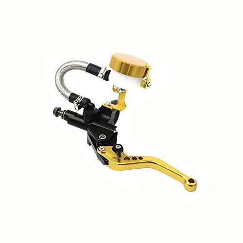 Motorcycle 7/8" Clutch Hydraulic Brake Levers Master Cylinder Oil Fluid Reservoir for Honda CB1000R 08-12 VFR750 91-97 VFR800 98-12 CBF1000 06-09 - Thumbnail 3