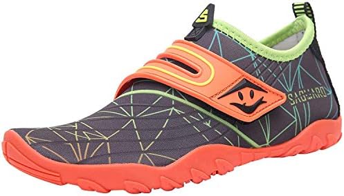 Putu マリンシューズ キッズ 水陸両用 ウォーターシューズ 子供 軽量 通気 速乾 シュノーケリング ビーチサンダル 14 5 22 5cm