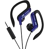JVC HAEBR80A Sports Clip Headphones (Blue)