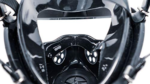 DISKIN Full Face Respirator CBRN Respiratory Safety Mask Made in Italy