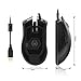 YockTec RGB Tunable Gaming Mouse,Programmable 7-button design with scroll wheel Gaming Mouse - 4000 DPI Sensor -Comfortable Grip -The eSports Gaming Mouse,Black (Black)