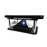 3D Hologram Pyramid Projector For Smartphone iPhone iPad Samsung Galaxy Sony Xperia Tablet Naked Eye 3D Video Display Prism For All Smart Phone Cell Phone