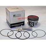 NamuraPiston & Rings Kit for the 1988-2000 Honda TRX 300 2x4 4x4 Fourtrax ATVs (Standard Size (74.00mm))