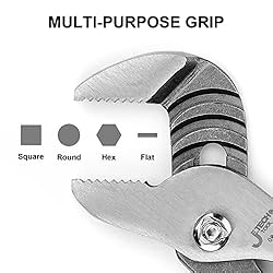 Jetech 8 inch Groove Joint Pliers - Adjustable