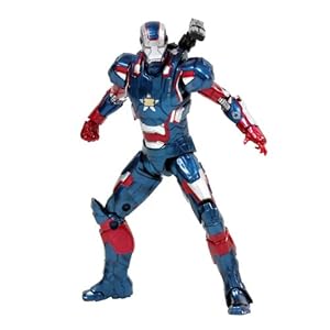 Hot Toys Iron Man 3 Iron Patriot Figurine...  Figurines Mania