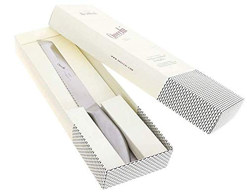 Ultra Sharp 8 Inch Serrated Bread Knife. Cuts with Precision from Crusty Loaves to Soft Bread and Pastry.