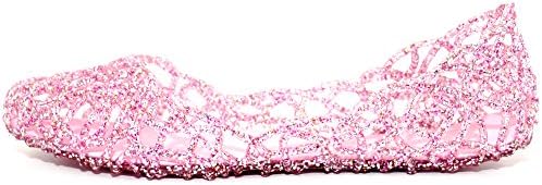 Women's Bird Nest Layered Lines Jelly Flat Sandals