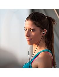 JLab FIT 2.0 auriculares deportivos Cableado Negro