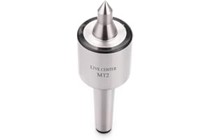 Oudtinx MT2 Live Center - 60 Degree Precision, 0.0002" Runout, and Durable 18mm Shank Diameter