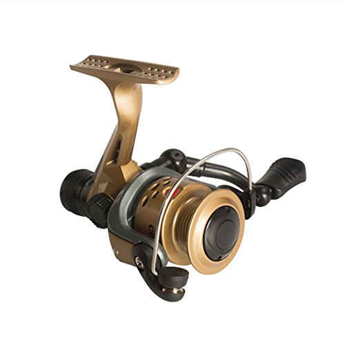 JIONS MIFINE Mini Light Hard Metal Spinning Fishing Wire Wheel Crucian Rod Reels 1000 Gold