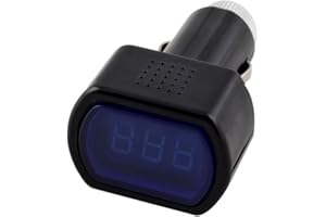 Car Voltmeter Digital Led Voltmeter Automotive Battery Monitor Rapid Car Adapter