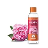 GuruNanda 100% Pure and Natural Rose Water - Rosewater Hydrosol - Helps Refresh, Hydrate, and Moisturize. Beautiful Fresh Fragrance - Perfect Facial Glossier & Skin Toner & Moisturizer
