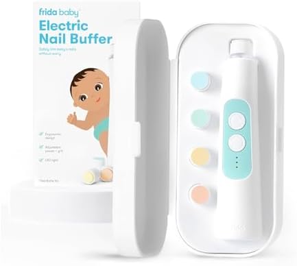 Frida Baby Electric Nail Buffer Safe Easy Baby Nail File, Baby