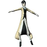 MABAIUDE BSD Dazai Osamu Soft Figure Twistable Anime Figure with Wire Frame Poseable Cartoon Decoration Gifts