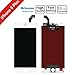 Screen Replacement for iPhone 6 Plus White Brinonac LCD Display Touch Screen Digitizer Assembly Replacement Screen with Repair Tool kit + Tempered Glass Screen Protector + Instruction