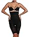 Bulges Women Shapewear High Waist Tummy Control Thigh Slimmer Fat Burning Body Shaper (2 Colors, S-XXXL)